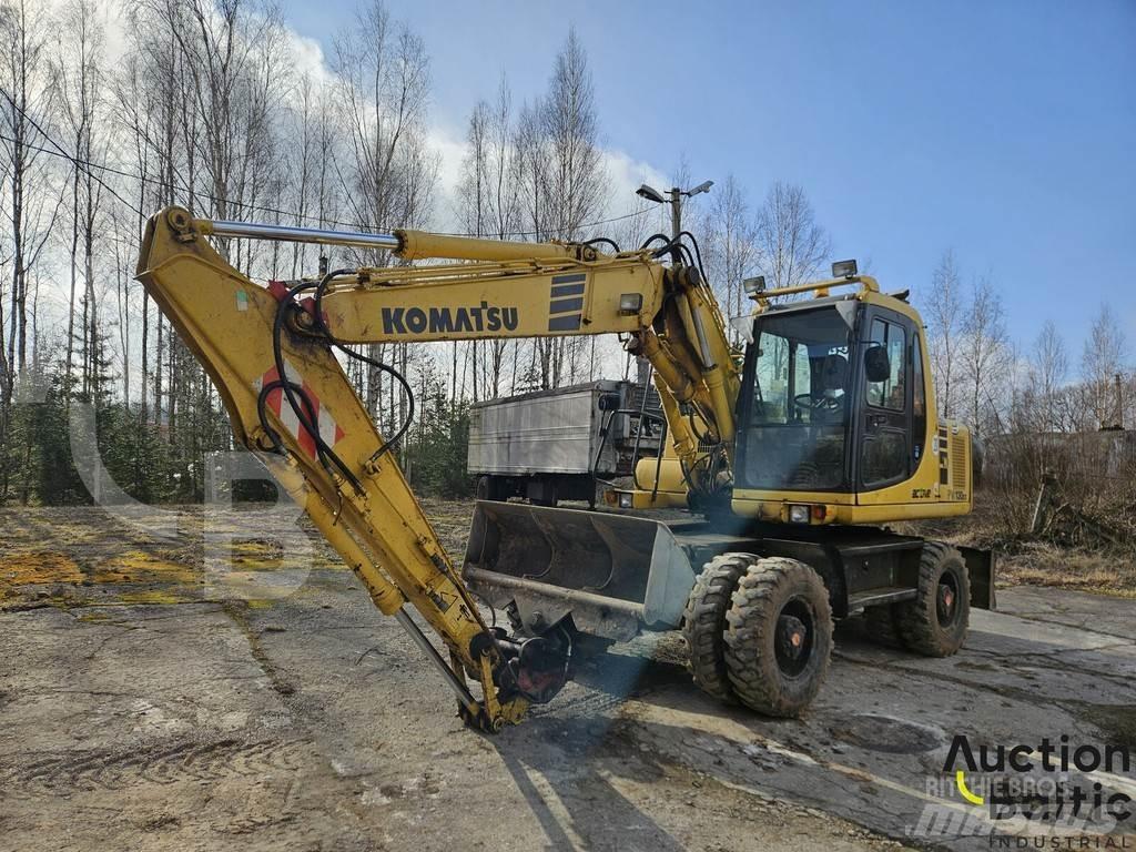 Komatsu PW130ES-6K ホイール式油圧ショベル（パワーショベル・ユンボ・バックホー）