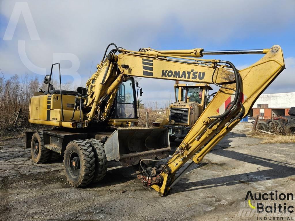 Komatsu PW130ES-6K ホイール式油圧ショベル（パワーショベル・ユンボ・バックホー）