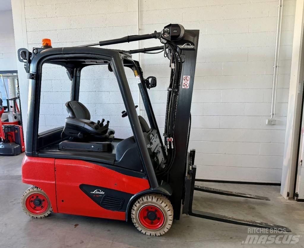 Linde E16P/386-02 バッテリーフォークリフト