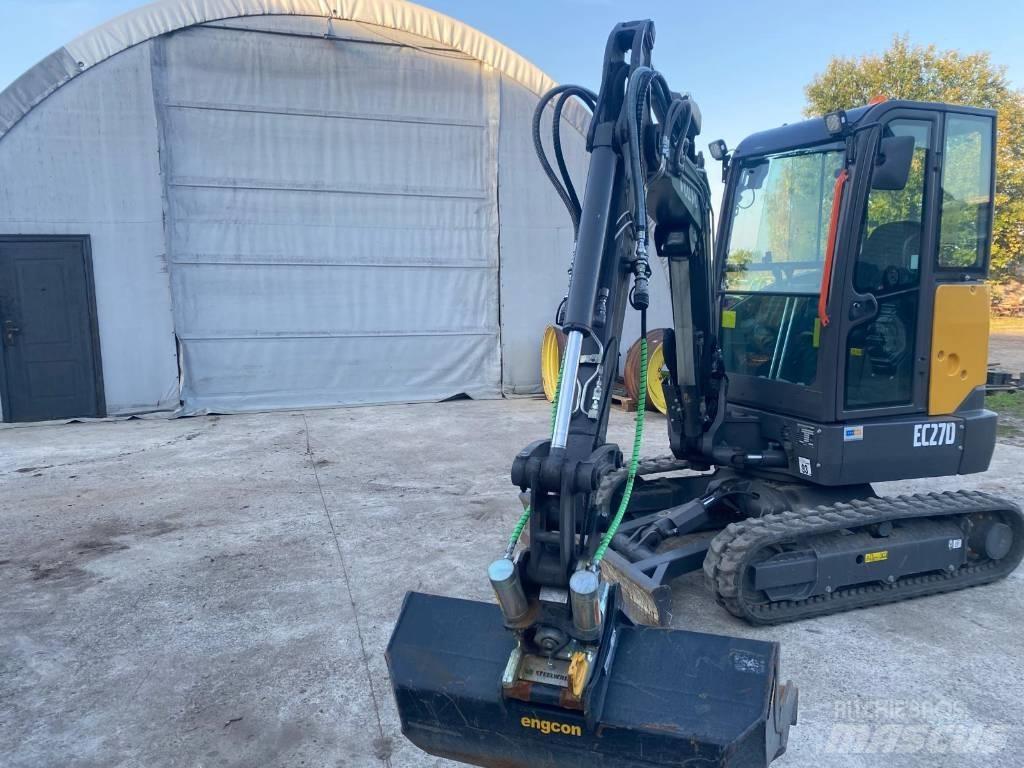 Volvo EC 27 D ミニ油圧ショベル 7t以下（ミニユンボ・ミニディガー）