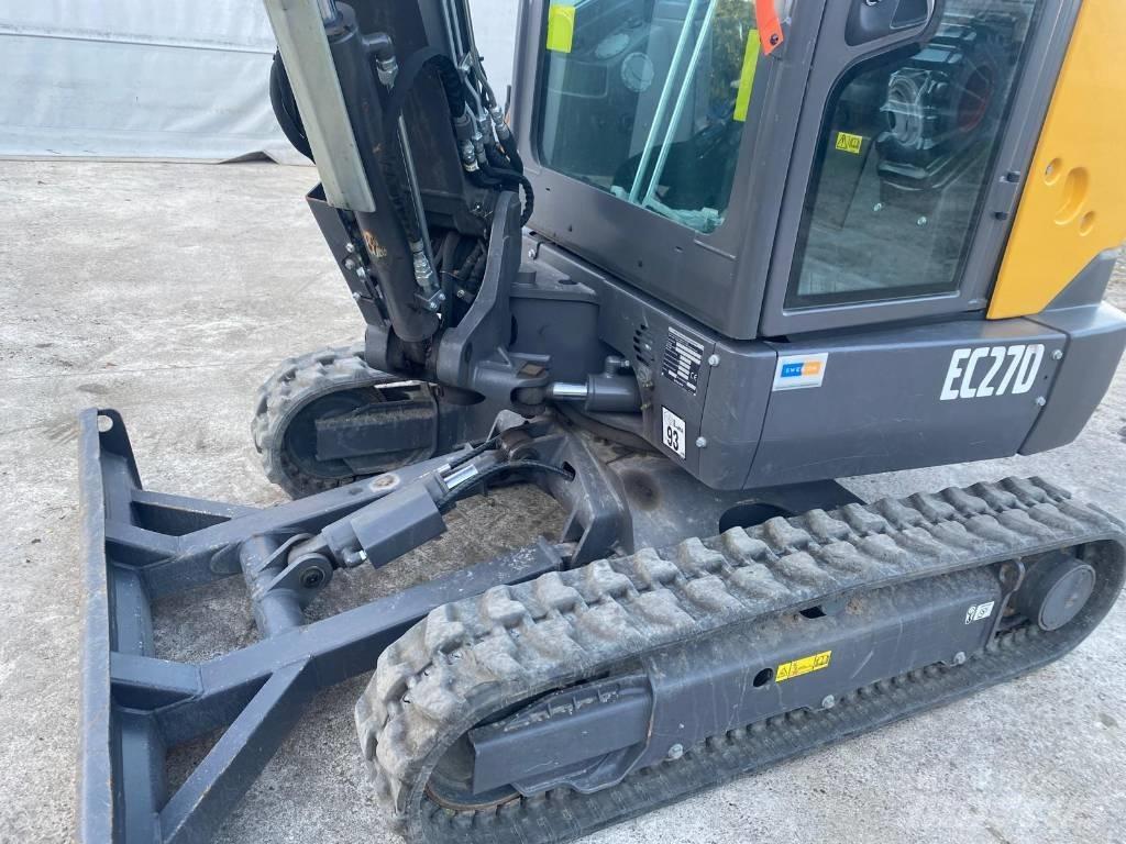 Volvo EC 27 D ミニ油圧ショベル 7t以下（ミニユンボ・ミニディガー）