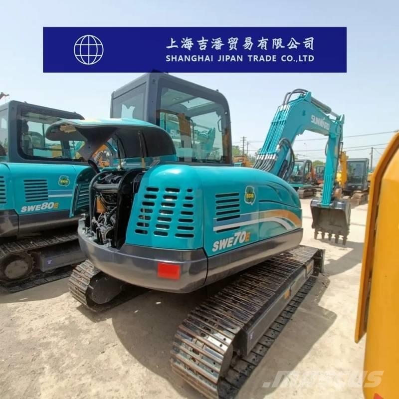 Sunward SWE 70 E 中型油圧ショベル 7ｔ-12ｔ（ユンボ・パワーショベル・バックホー）
