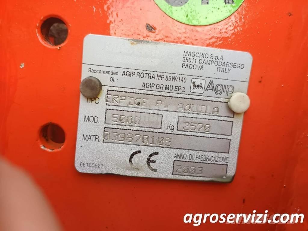 Maschio Aquila 5000 パワーハローとロータリーハロー