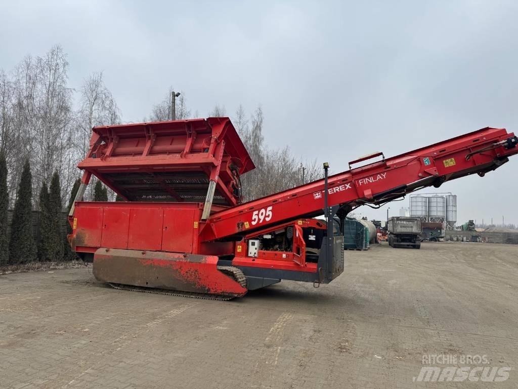 Terex Finlay 595 自走式スクリーン