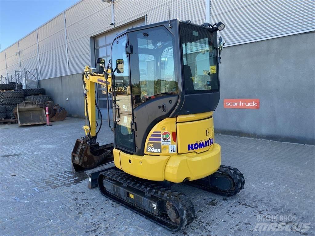 Komatsu PC24MR-5 ホイール式油圧ショベル（パワーショベル・ユンボ・バックホー）