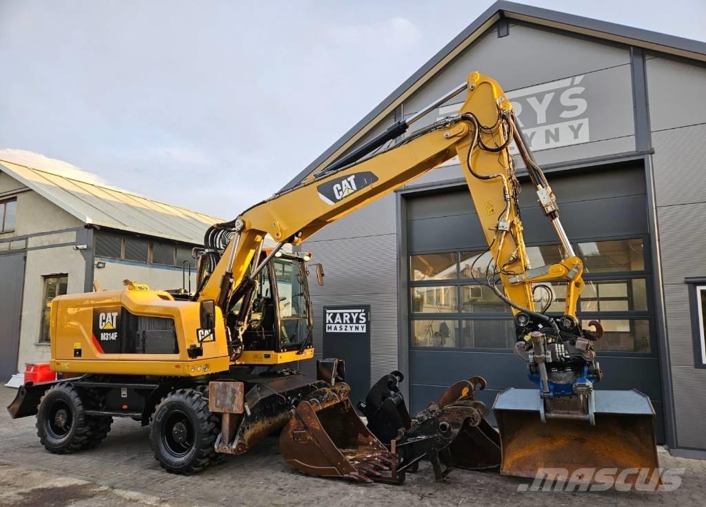 CAT M 314 ホイール式油圧ショベル（パワーショベル・ユンボ・バックホー）