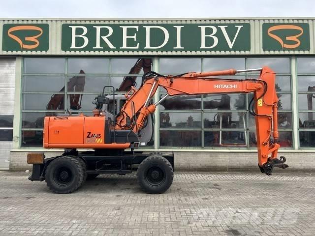 Hitachi ZX 130 W ホイール式油圧ショベル（パワーショベル・ユンボ・バックホー）