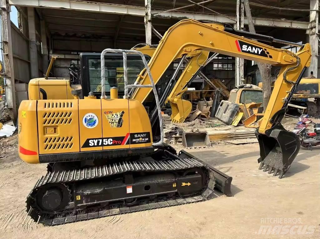 Sany SY 75 C pro 大型油圧ショベル12t以上（パワーショベル・ユンボ）