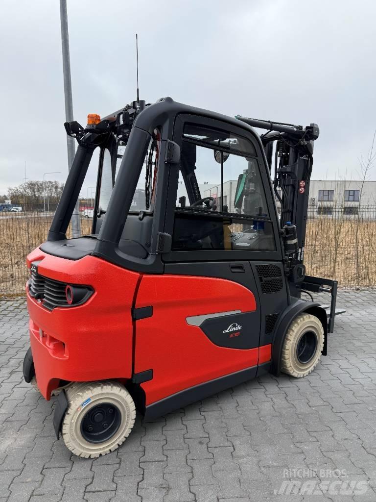 Linde E35HL/1252-01 バッテリーフォークリフト