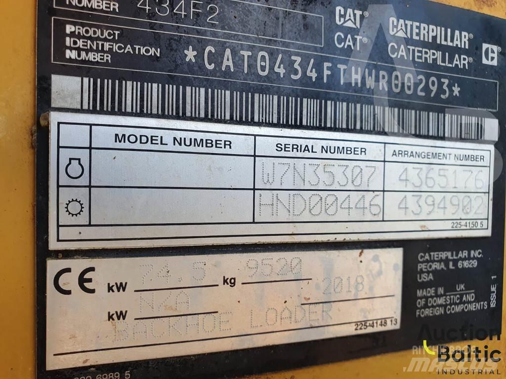 CAT 434 F2 バックホーローダー
