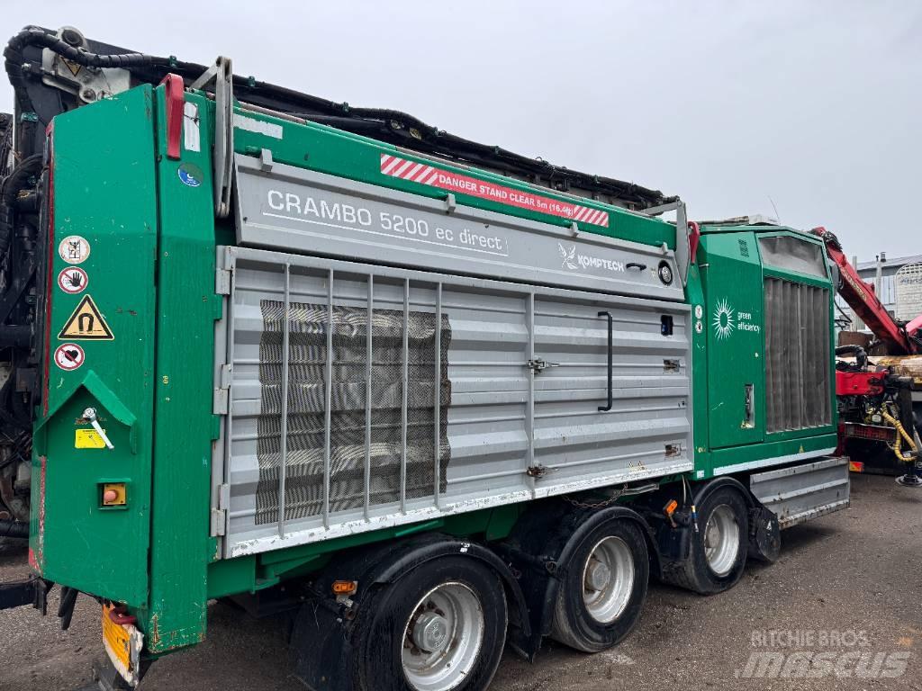 Komptech Crambo 5200 廃棄物シュレッダー