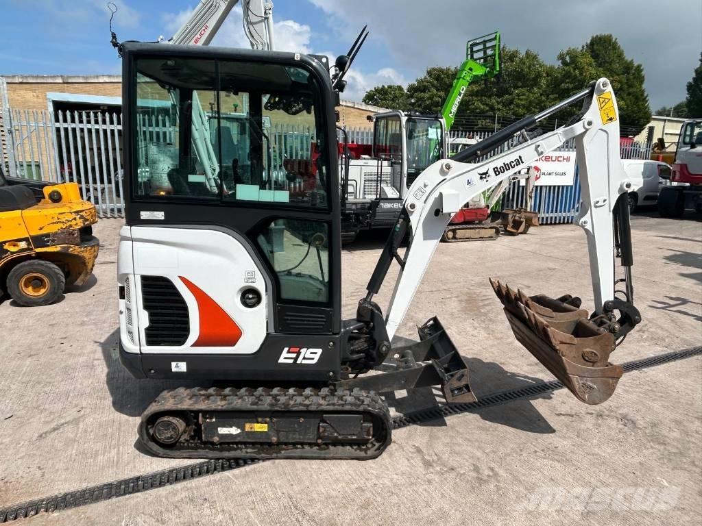 Bobcat E 19 ミニ油圧ショベル 7t以下（ミニユンボ・ミニディガー）