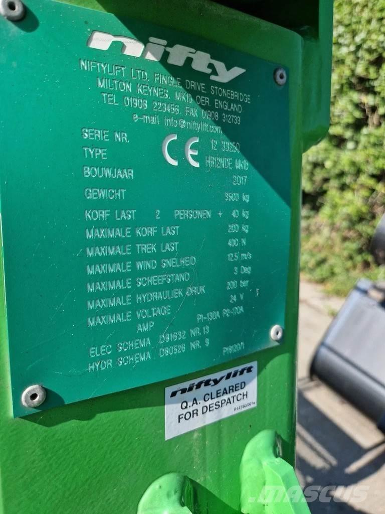 Niftylift HR12NDE ブームリフト　屈伸型