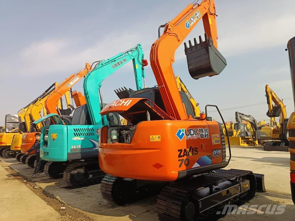 Hitachi ZX 70 中型油圧ショベル 7ｔ-12ｔ（ユンボ・パワーショベル・バックホー）