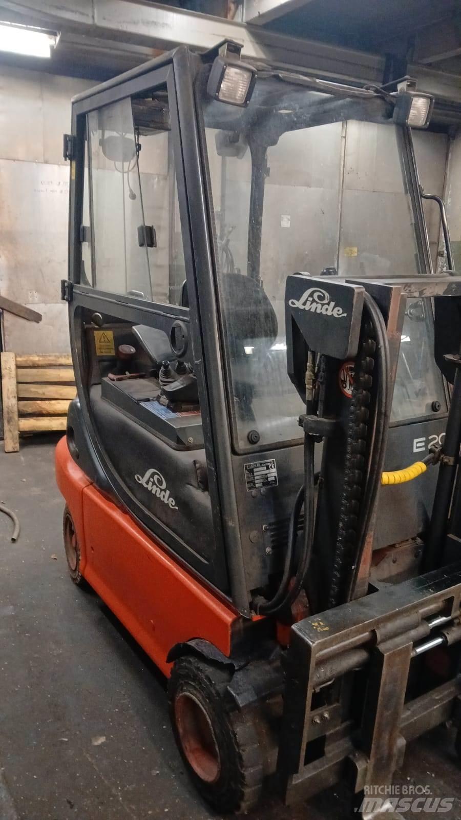 Linde E20P-02 バッテリーフォークリフト