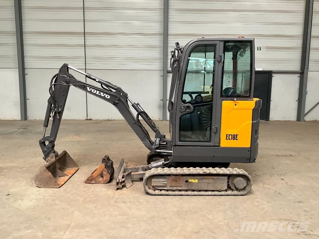 Volvo EC 18 E ミニ油圧ショベル 7t以下（ミニユンボ・ミニディガー）