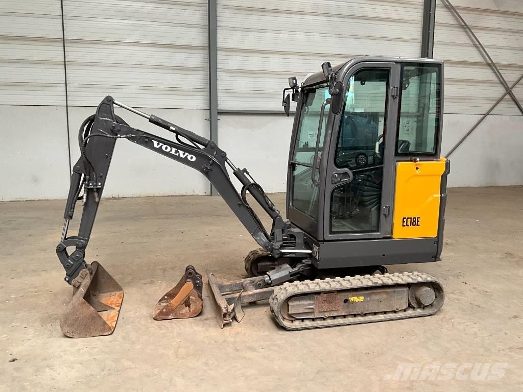 Volvo EC 18 E ミニ油圧ショベル 7t以下（ミニユンボ・ミニディガー）