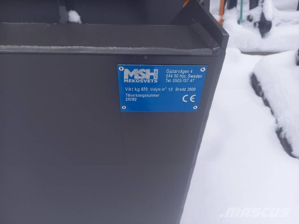  MSH Planerskopa バケット