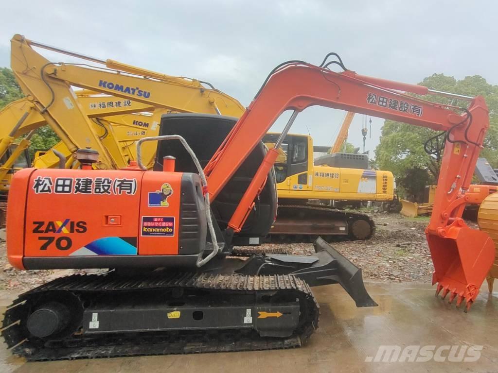 Hitachi ZX 70 中型油圧ショベル 7ｔ-12ｔ（ユンボ・パワーショベル・バックホー）