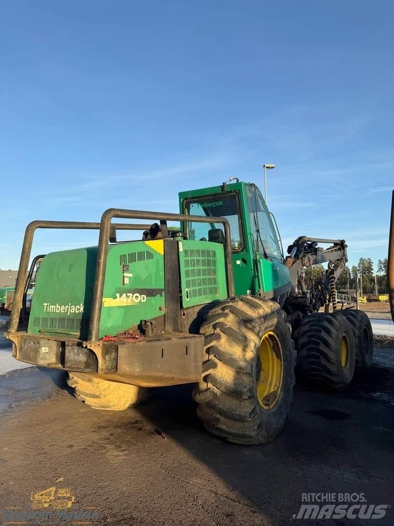 Timberjack 1470D ハーベスター