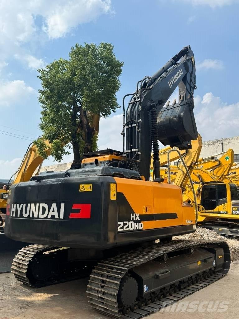 Hyundai HX220HD 中型油圧ショベル 7ｔ-12ｔ（ユンボ・パワーショベル・バックホー）