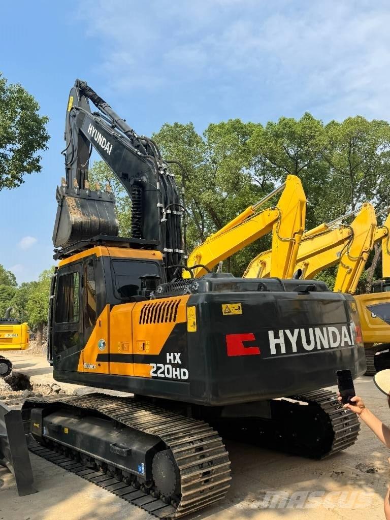 Hyundai HX220HD 中型油圧ショベル 7ｔ-12ｔ（ユンボ・パワーショベル・バックホー）