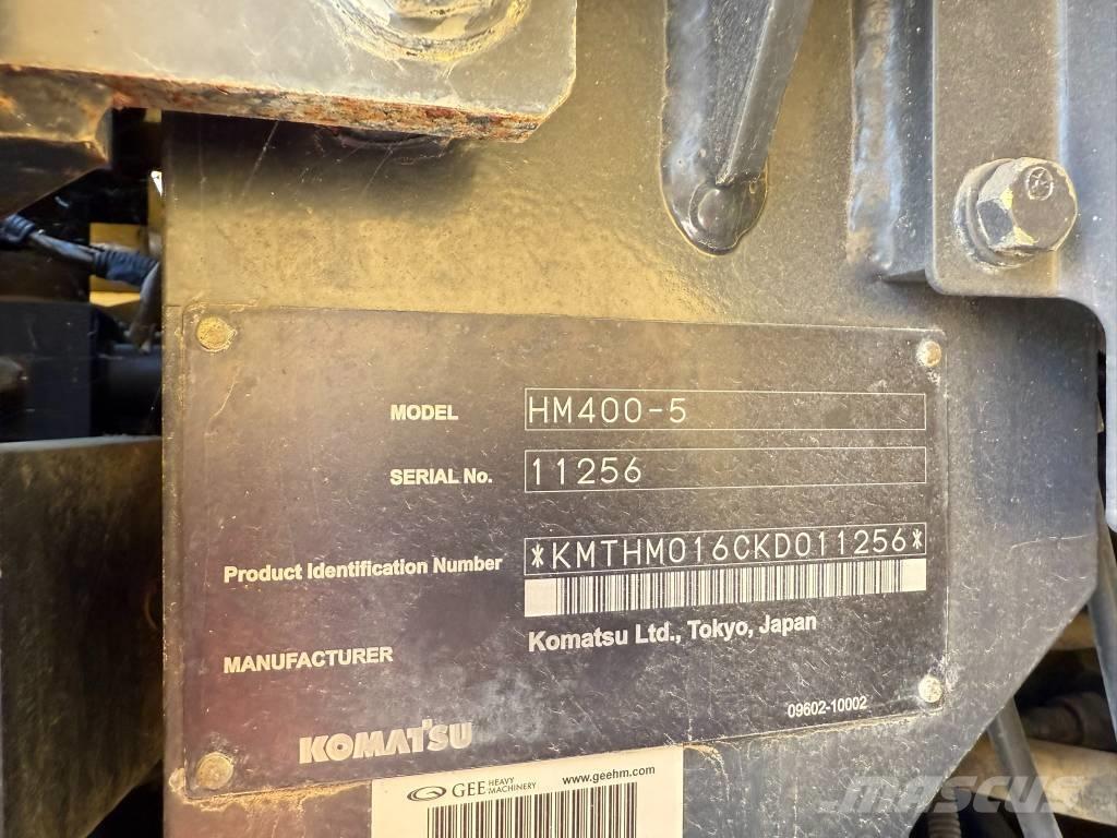 Komatsu HM400-5 アーティキュレート式ダンプトラック