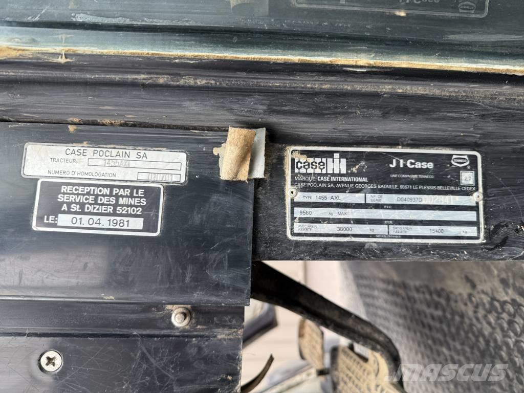 CASE 1455 AXL トラクター