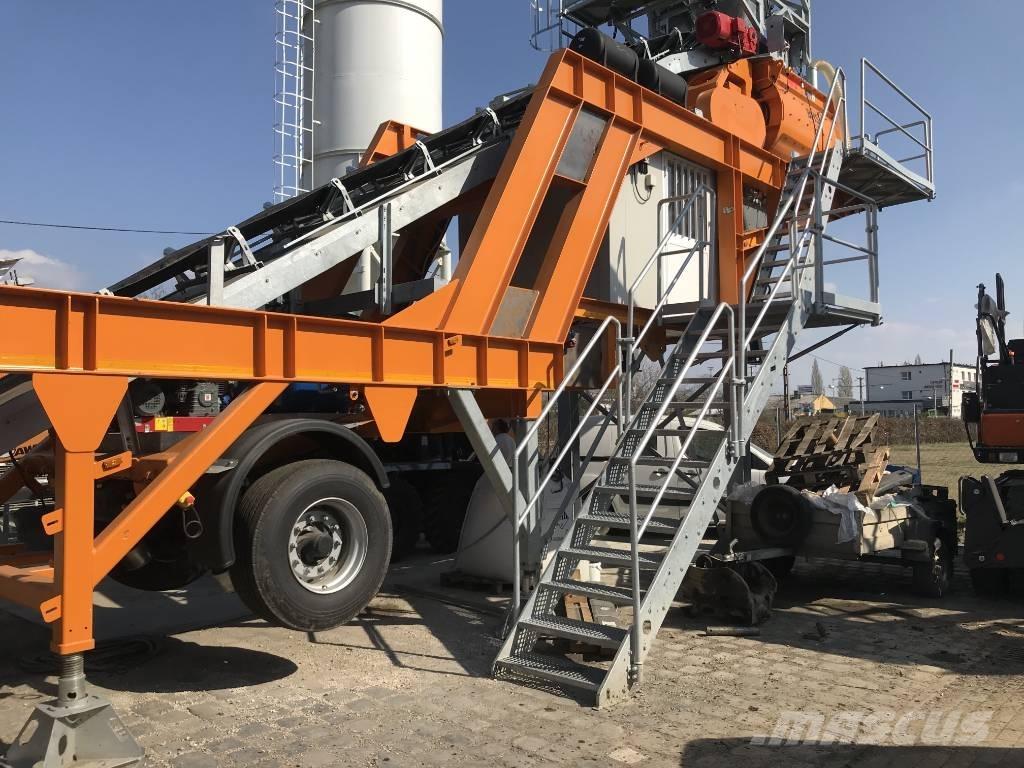 Nisbau Euromix 150 コンクリートバッチ処理プラント