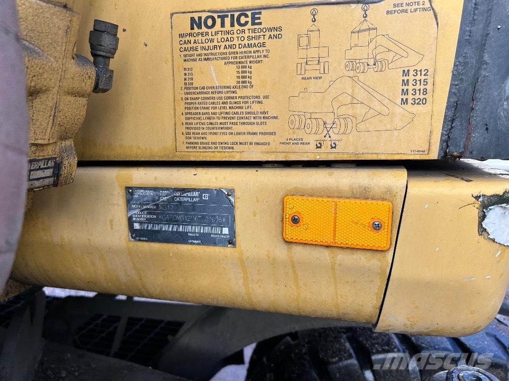 CAT M312 ホイールローダー・タイヤショベル