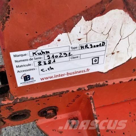Kuhn HR3001D パワーハローとロータリーハロー