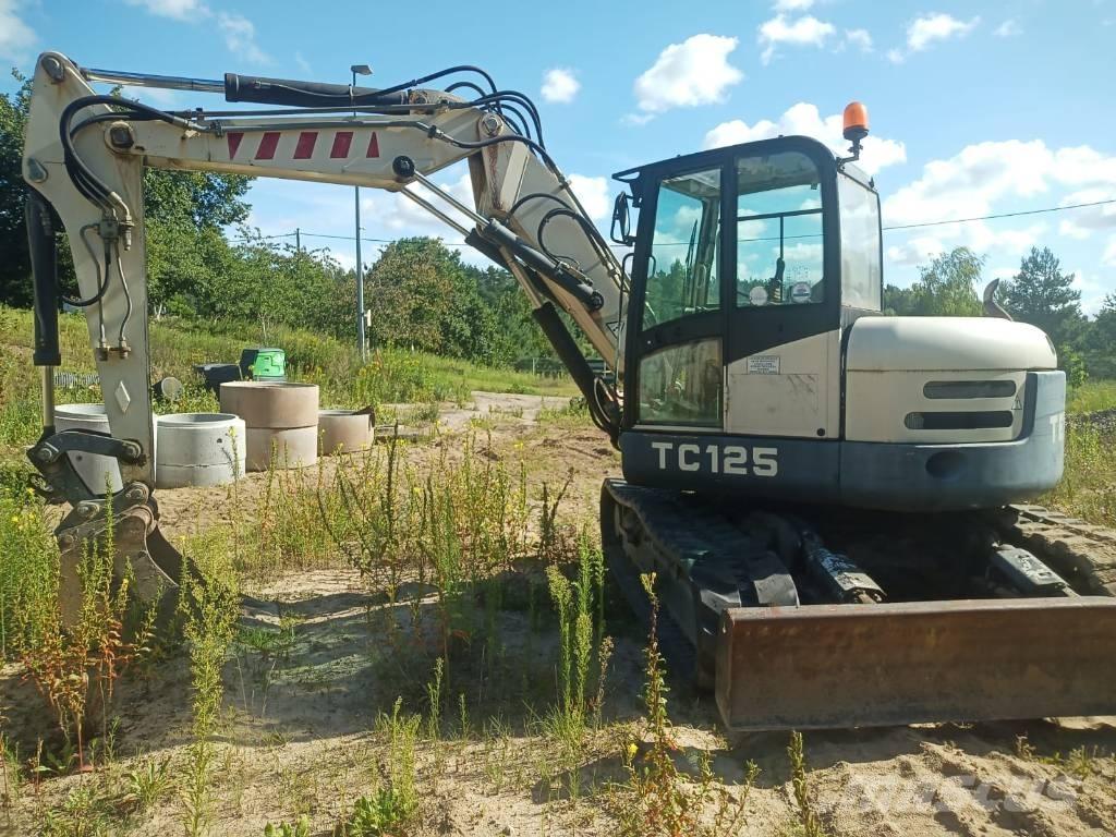 Terex TC 125 中型油圧ショベル 7ｔ-12ｔ（ユンボ・パワーショベル・バックホー）