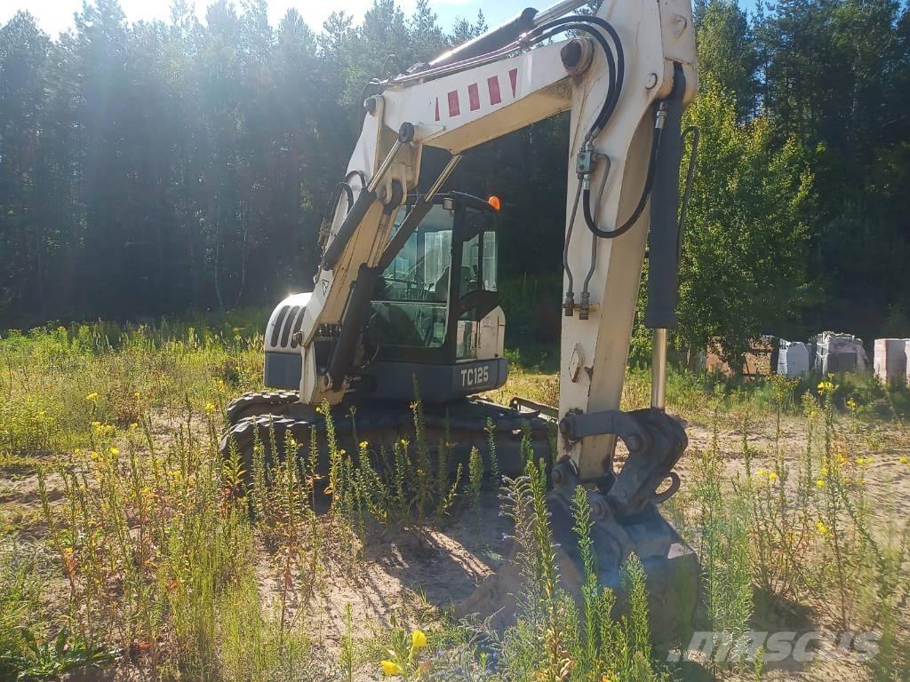 Terex TC 125 中型油圧ショベル 7ｔ-12ｔ（ユンボ・パワーショベル・バックホー）