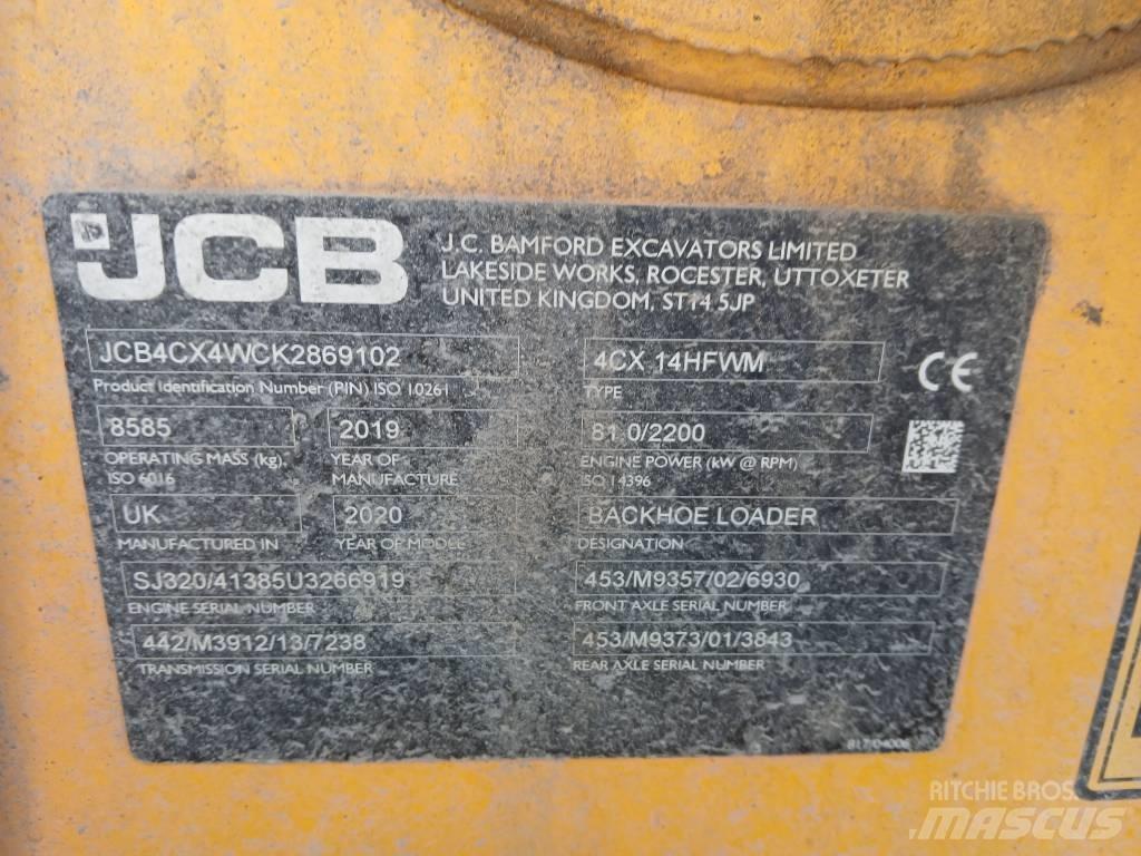 JCB 4 CX バックホーローダー