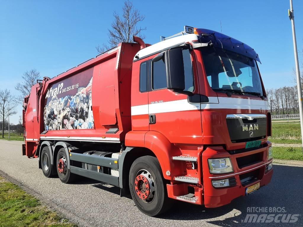 MAN tga 26.320 塵芥車、パッカー車