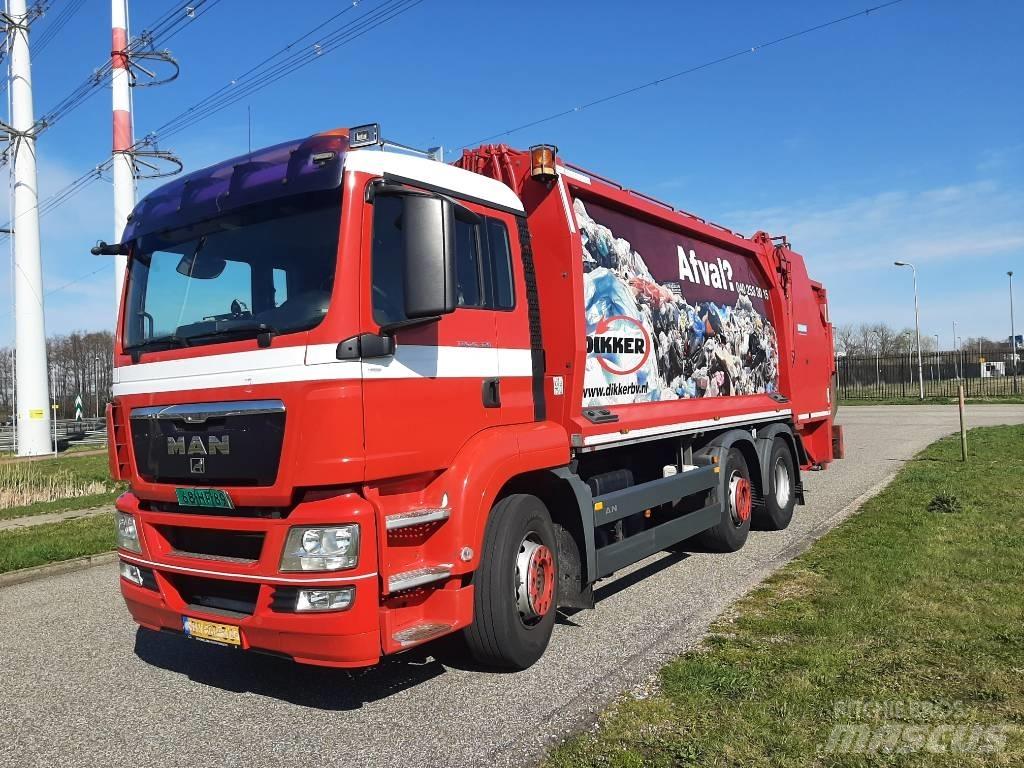 MAN tga 26.320 塵芥車、パッカー車