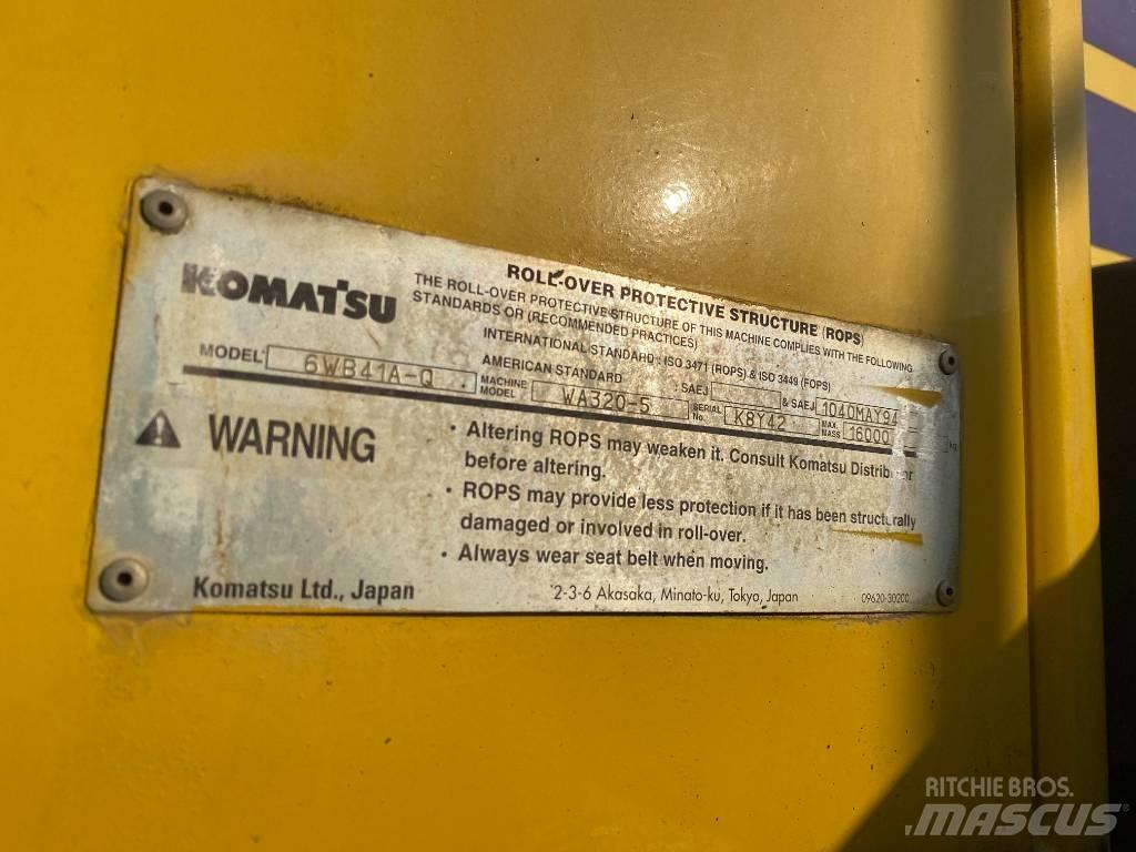 Komatsu WA 320-5 ホイールローダー・タイヤショベル