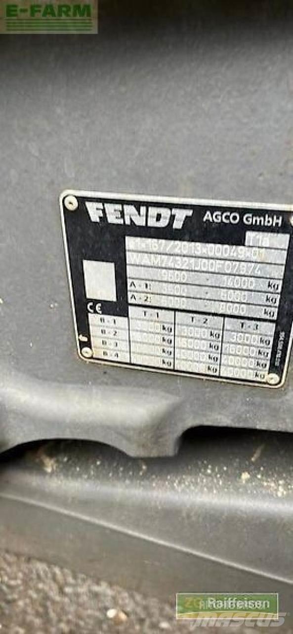 Fendt 724 vario トラクター