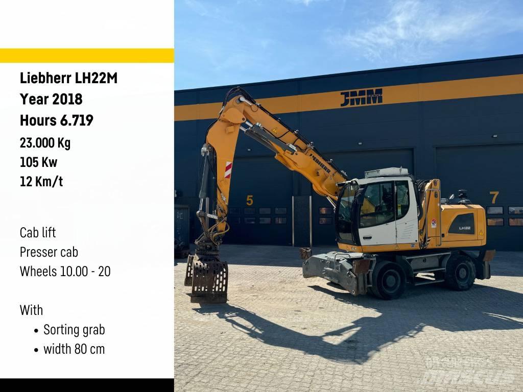 Liebherr LH 22 M 廃棄物／工業産廃処理機