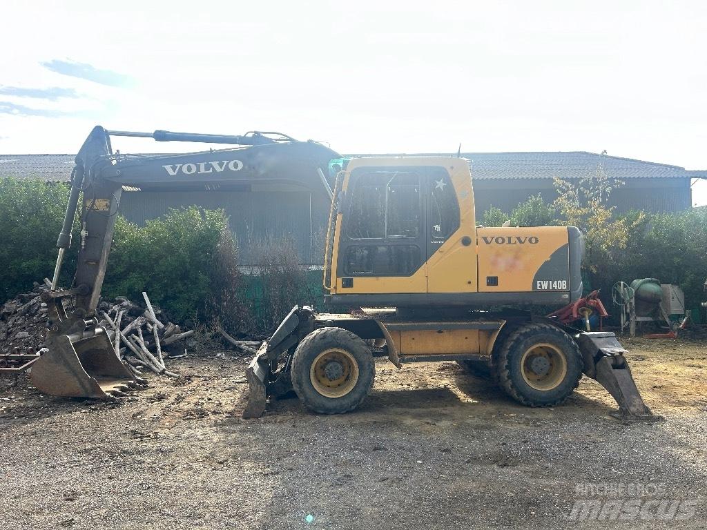 Volvo EW 140 B ホイール式油圧ショベル（パワーショベル・ユンボ・バックホー）