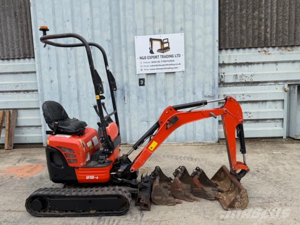 Kubota U 10 ミニ油圧ショベル 7t以下（ミニユンボ・ミニディガー）
