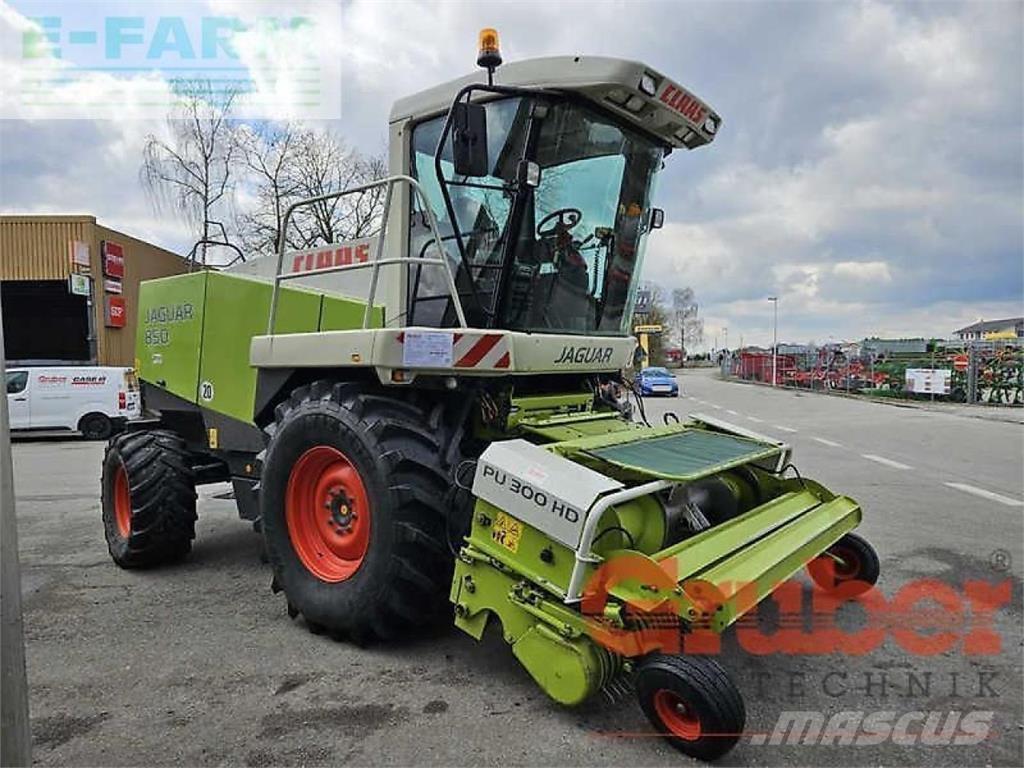 CLAAS jaguar 850 自走式フォレージハーベスター