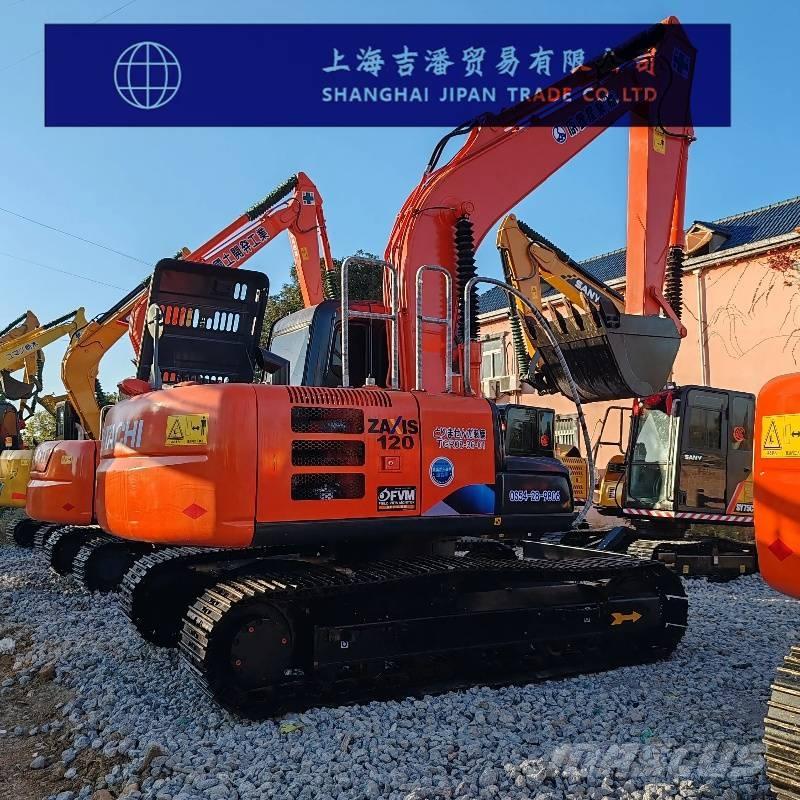 Hitachi ZX 120 中型油圧ショベル 7ｔ-12ｔ（ユンボ・パワーショベル・バックホー）