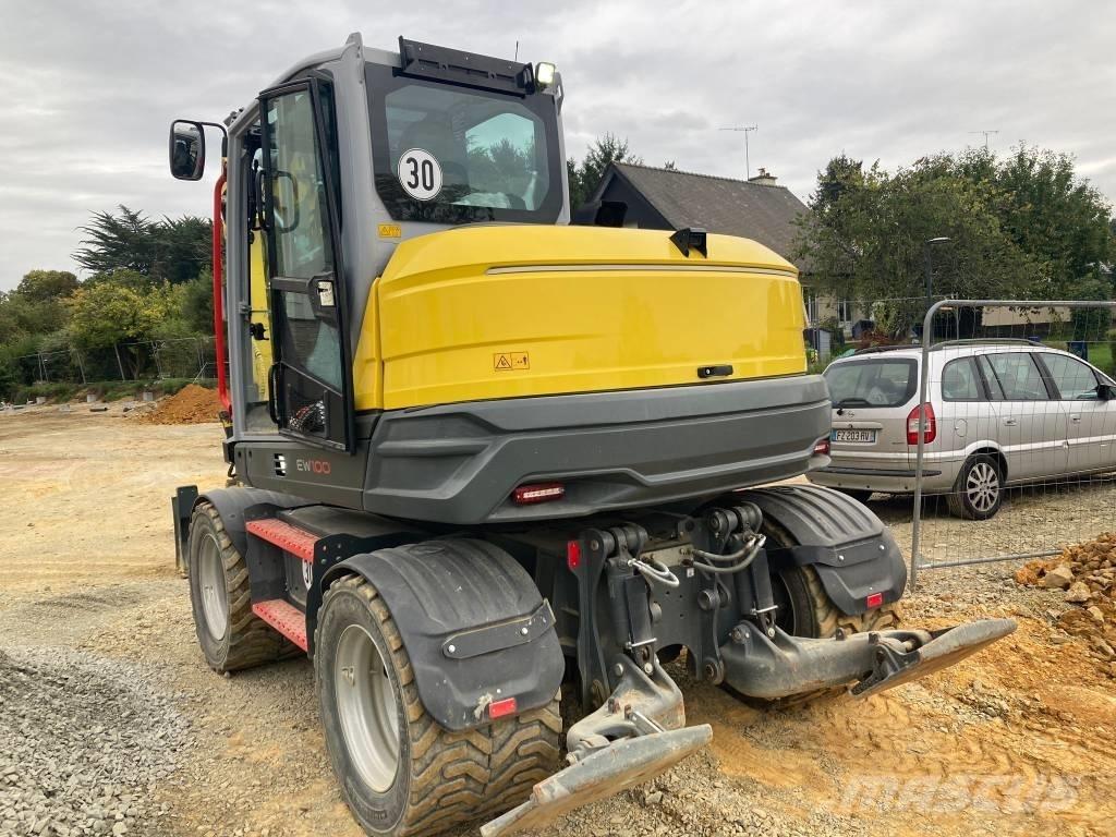 Wacker Neuson EW 100 ホイール式油圧ショベル（パワーショベル・ユンボ・バックホー）