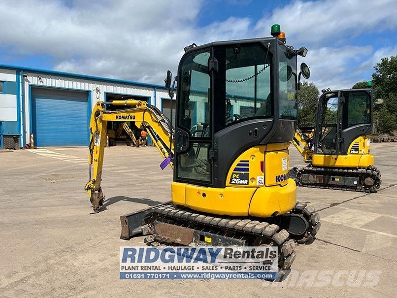 Komatsu PC 26 MR ミニ油圧ショベル 7t以下（ミニユンボ・ミニディガー）