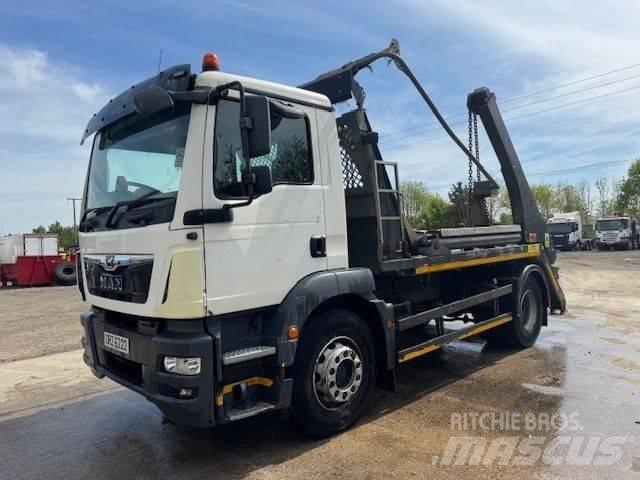 MAN TGM 18.250 スキップローダートラック