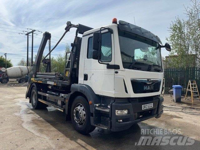 MAN TGM 18.250 スキップローダートラック