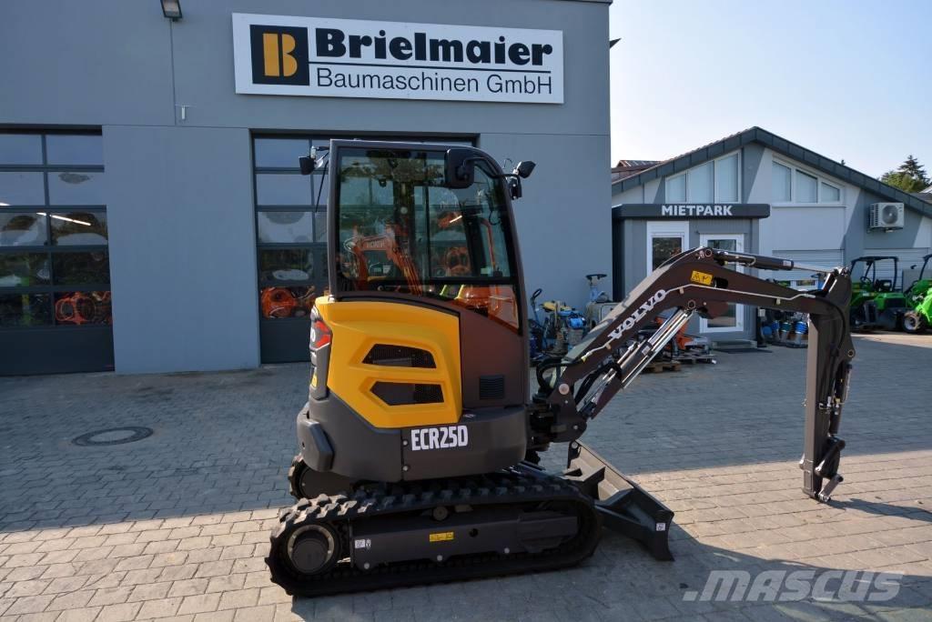 Volvo ECR 25 D ミニ油圧ショベル 7t以下（ミニユンボ・ミニディガー）