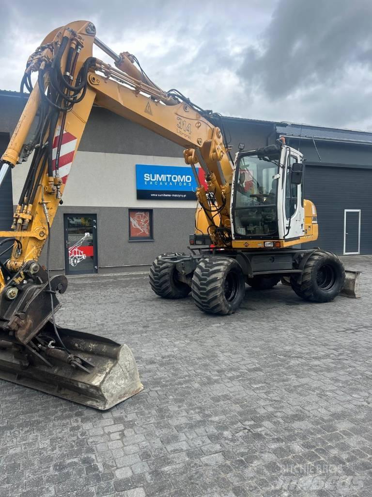 Liebherr 314 ホイール式油圧ショベル（パワーショベル・ユンボ・バックホー）