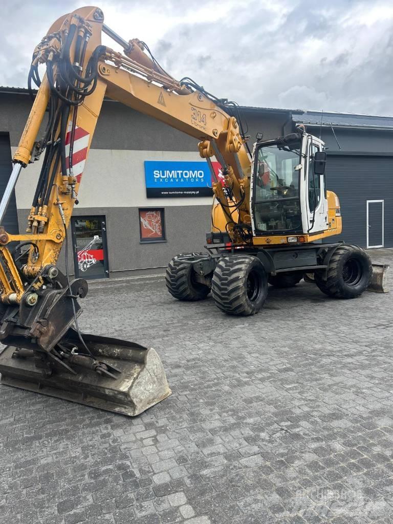 Liebherr 314 ホイール式油圧ショベル（パワーショベル・ユンボ・バックホー）